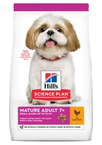 Hrana uscata caini, Hill's Science Plan Canine Mature Small and Mini Chicken, 3 kg