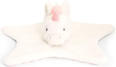 Jucarie de imbratisat pentru bebelusi Keel Toys Keeleco - Paturica si Unicorn
