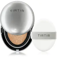 TIRTIR Mask Fit Aura Cushion fond de ten hidratant, în burete pentru o piele mai luminoasa culoare 21C Cool Ivory 18 g