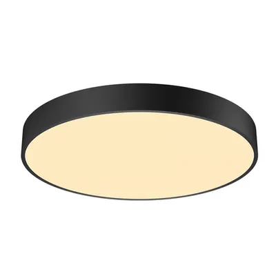 Corp iluminat TAVAN, MEDO 60 Luminita AMBIENT perete, negru cu LED-uri in aer liber Montat pe suprafata de lumina pe perete sI TAVAN, triac, negru, 3000 / 4000K