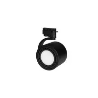 Reflector sina monofazata, LED AR111 GU10, 16W, rotatie 320 grade, inclinare verticala 90 grade, negru mat