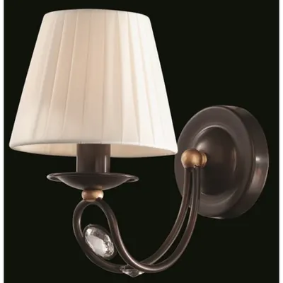 Aplica Elegant Proline,1 x E14, 230V, D.15cm,H.23 cm,Maro