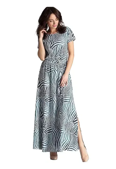 Rochie de zi 5902194369299 - Poliester/Elastan - Multicolor