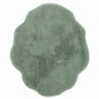 Covor pentru copii verde salvie 115x140 cm Mammoth – Meowbaby