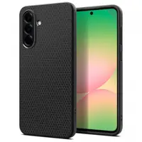 Husa pentru Samsung Galaxy A56 A566, Spigen, Liquid Air, Neagra Mata ACS09291