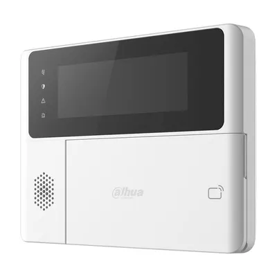 Tastatura wireless LCD Dahua ARK30C-RW2, 868 MHz, 95 dB, buzzer, tamper, parola, card IC/Desfire, distanta comunicare 1600 m