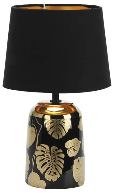 Lampă de masă Rabalux - Sonal, 40 W, negru/auriu