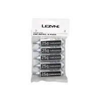 Cartușe CO2 Lezyne 20g, 5 buc., Argintiu