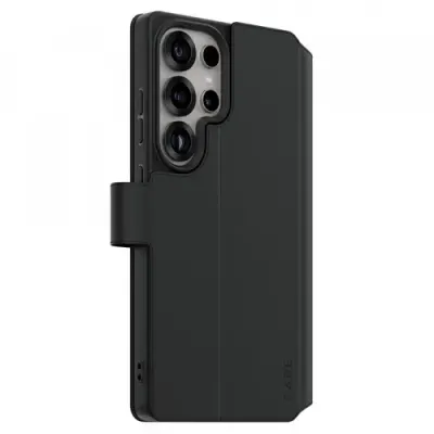 Husa pentru Samsung Galaxy S25 Ultra S938, PanzerGlass, Care Feature Kickstand Wallet, Neagra
