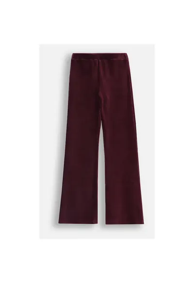 Pantaloni evazati catifelati