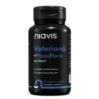 Valeriana + Passiflora extract 60cps, Niavis