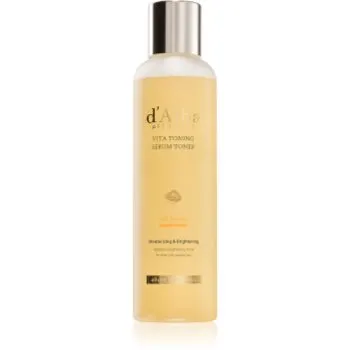 d'Alba Vita Toning Serum Toner tonic hidratant pentru strălucirea și netezirea pielii