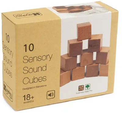 Jucarie din lemn Andreu toys - Cuburi senzoriale