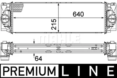 Intercooler Mercedes Sprinter 3,5-T (906), Sprinter 3-T (906), Sprinter 4,6-T (906), Sprinter 5-T (906) 2.1d 2.2d 3.0d Dupa 2006