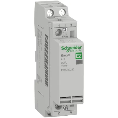 Contactor Easy9 20A 2NO Schneider EZ9C32220