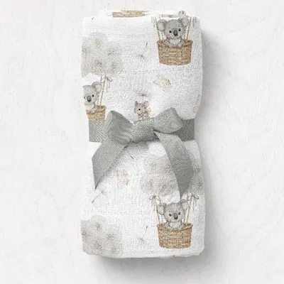 Prosopel multifunctional Bocioland Mouse 40x40 cm, tesatura din fibre de bambus,super absorbant,hipoalergenic si moale
