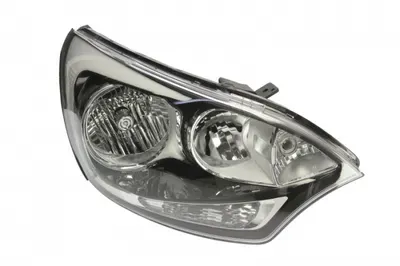 Far dreapta (H1 H7, reglaj electric, cu motoras, fundal transparent) KIA RIO III dupa 2011