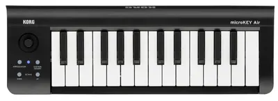 MIDI controller-sintetizator Korg - microKEY2 25 AIR, negru