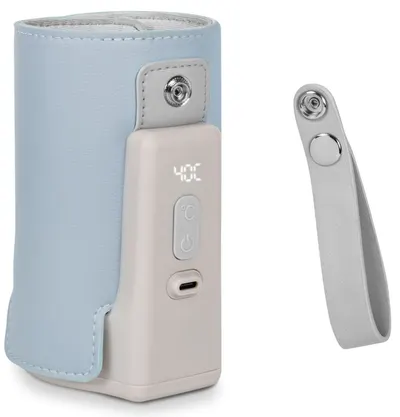 Încălzitor de biberoane Lionelo - Thermup Go Plus, Blue