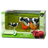Set de 4 figurine pictate manual Ferma 1 89263