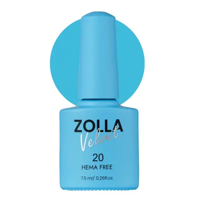 Oja semipermanenta Zolla Velvet Hema Free 20