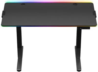 Birou gaming reglabil Huzaro - Hero 8.2 RGB, negru