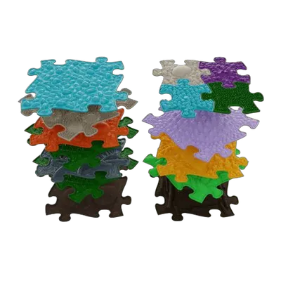 Covoras ortopedic senzorial puzzle Set Valgus