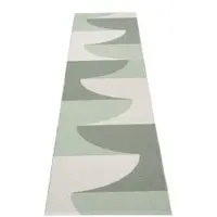 Covor tip traversă pentru interior și exterior verde 70x270 cm Hill Army Misty Mint – Pappelina