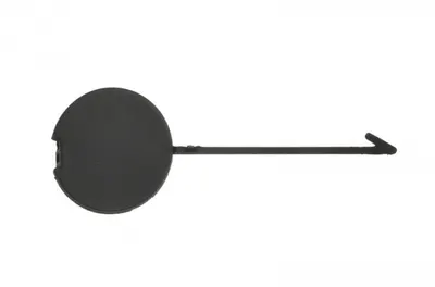 Capac carlig remorcare Spate (negru-mat) potrivit VW CADDY ALLTRACK, CADDY ALLTRACK MINIVAN, CADDY IV, CADDY IV MINIVAN 05.15- 05.15