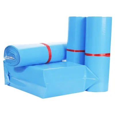 Plicuri curierat bleu (set 100 buc) - 32x41+4cm