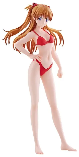 Statuetă Wave Animation: Evangelion - Asuka (Swimsuit), 23 cm