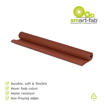 Rolă de hârtie textilă maro - 0.61 m × 5.5 m
