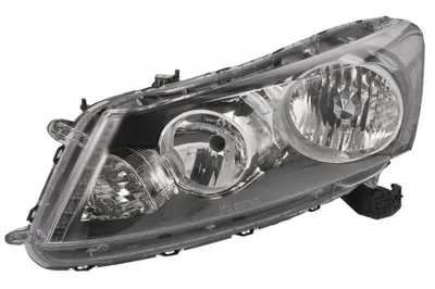 Far Stanga (H1, electric, fara motoras, culoare insert: gri, culoare semnalizator: transparent) potrivit HONDA ACCORD IX, ACCORD VIII -06.15