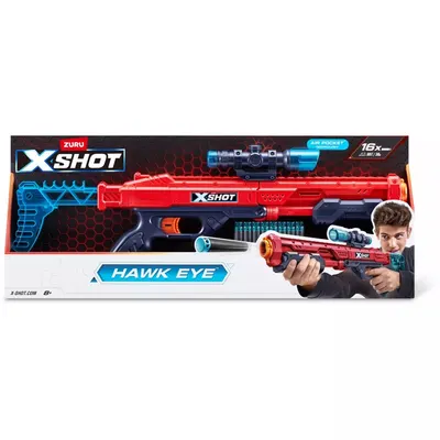 Blaster X-Shot Excel, Hawk Eye, 16 proiectile