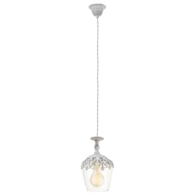 Lampa suspendata SUDBURY alb-patina 220-240V,50/60Hz IP20