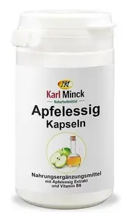 Oțet de mere, 350 mg, 60 capsule, Karl Minck