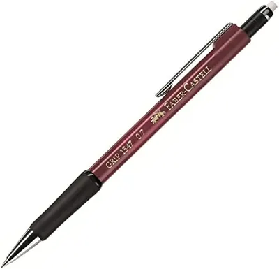 Creion automat Faber-Castell Grip - 0.7 mm, culoare visiniu