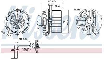 Ventilator habitaclu potrivit RENAULT MODUS 1.2-1.6 09.04