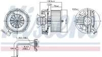 Ventilator habitaclu potrivit RENAULT MODUS 1.2-1.6 09.04-