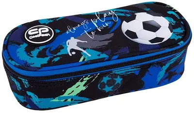 Penar școlar elipsoidal Cool Pack Campus - Fotbal Navy