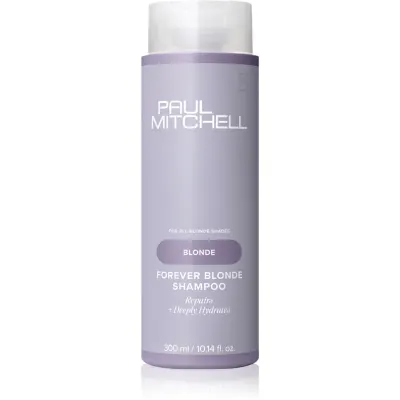 Paul Mitchell Blonde Forever Blonde Shampoo sampon violet pentru păr în nuanțe reci de blond, decolorat sau șuvițat 300 ml