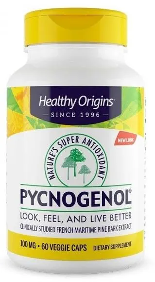 Pycnogenol, 100 mg, 60 capsule, Healthy Origins