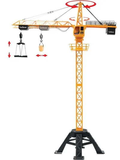 Jucărie radio-controlată pentru copii Lexibook Crosslander Pro - Macara turn, 1.28 m