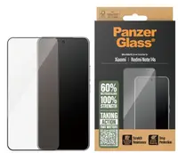 Protector de sticlă PanzerGlass - Ultra Wide Fit, Redmi Note 14s, transparent