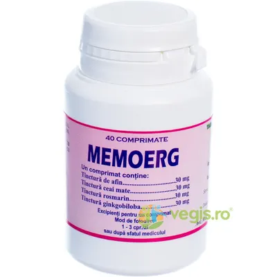Memoerg (Stari Anxioase si Depresive) 40cpr