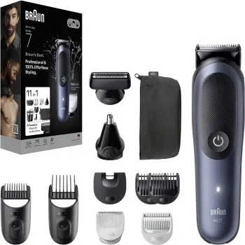 Braun All-In-One Series 7 AIO7540 set pentru îngrijirea părului, a bărbii și a corpului 11în1