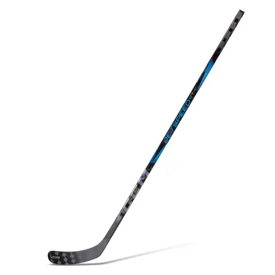 Crosă de hochei CCM JetSpeed FT7 PRO SR, culoare albastră, personalizată