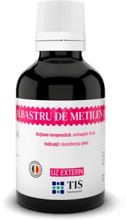 Albastru de metilen solutie, 25ml, Tis Farmaceutic