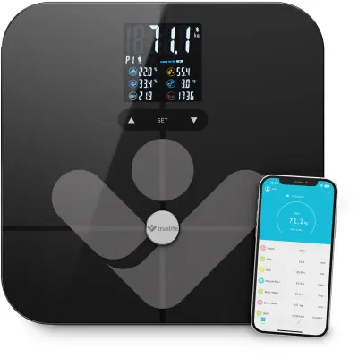TrueLife FitScale W7 BT cântar de persoane Black 1 buc