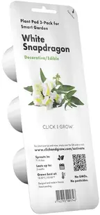 Semințe Click and Grow - White snapdragon, 3 rezerve